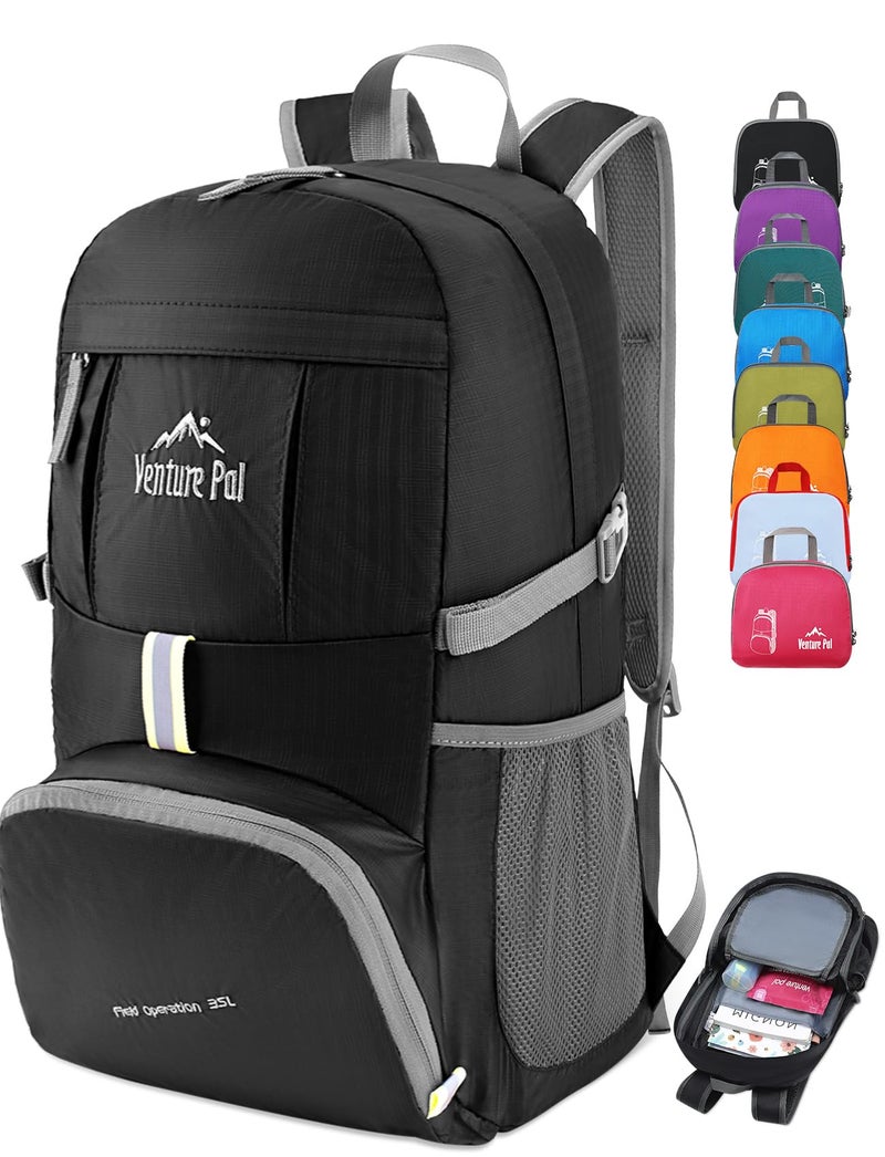 Venture Pal 35L Ultralight Lightweight Packable Foldable Travel Camping Hiking Outdoor Sports Backpack Daypack - Image 1